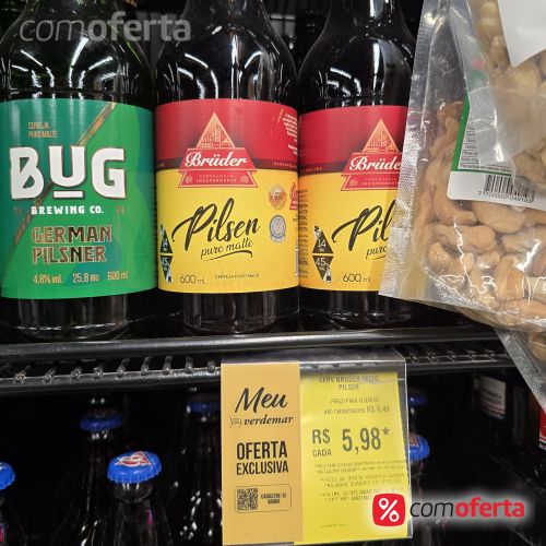 Cerveja Bruder Pilsen 600ml
