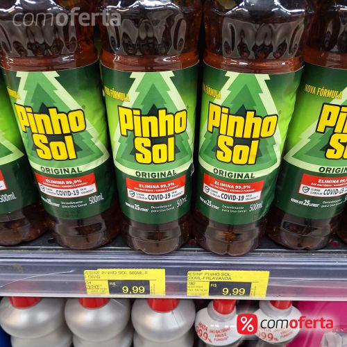Desinfetante Pinho Sol 500ml