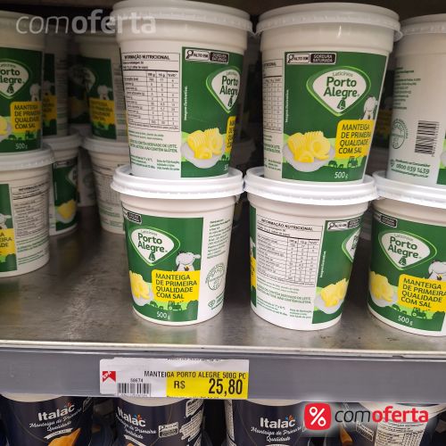 Manteiga Porto Alegre 500g