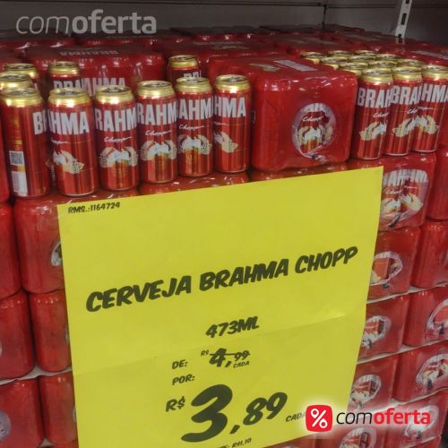 Cerveja Brahma 473ml - Latão