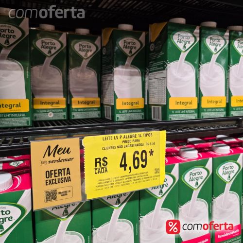 Leite Integral Porto Alegre 1 litro
