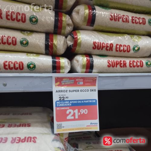 Arroz Branco Super Ecco - 5kg
