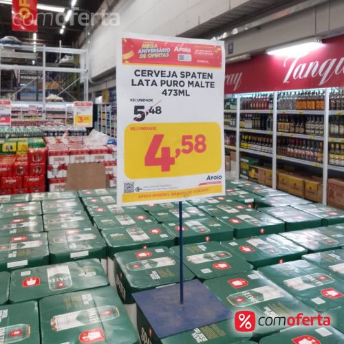 Cerveja Spaten Puro Malte Munich 473ml - Latão