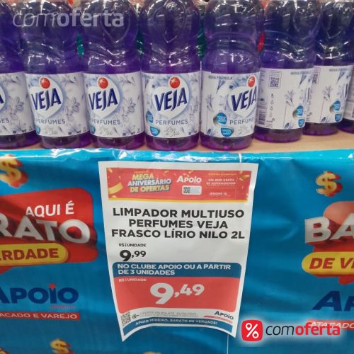 Limpador Veja Perfumado 2l