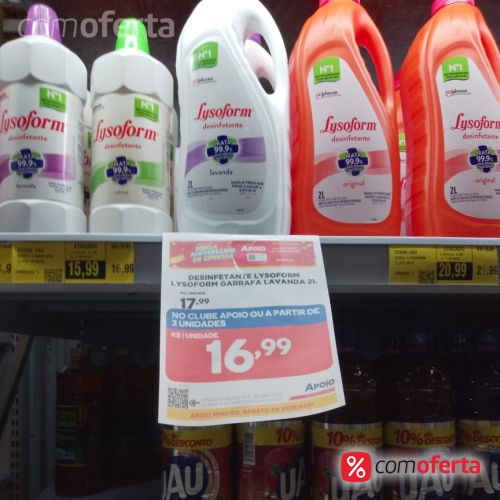 Desinfetante Lysoform Bruto 2l