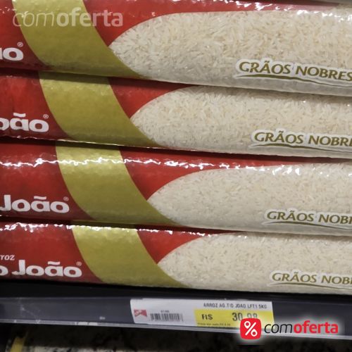 Arroz Branco Tio João Tipo 1 - 5kg
