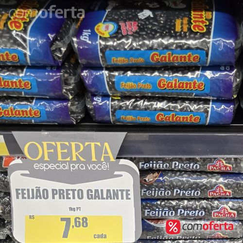 Feijão Preto Galante 1 kg