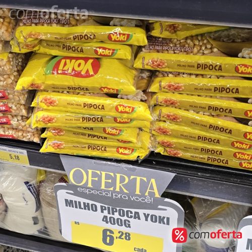 Milho para Pipoca Yoki 400g
