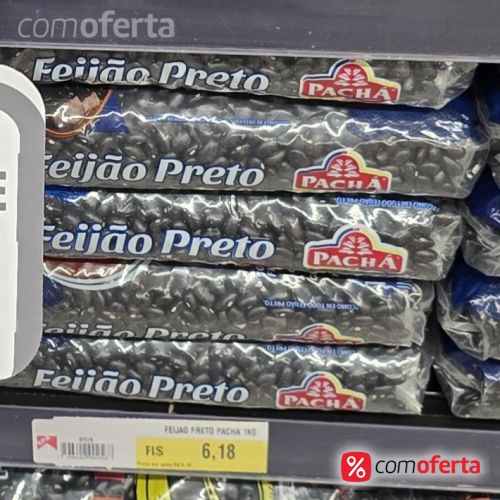 Feijão Preto Pachá 1kg