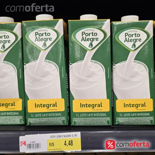Leite Integral Porto Alegre 1 litro