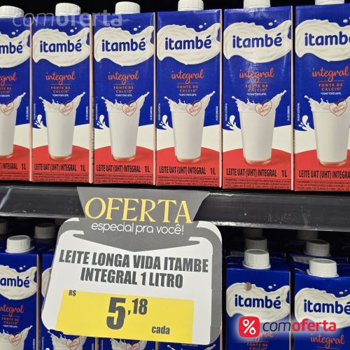Leite Integral Itambé 1 litro