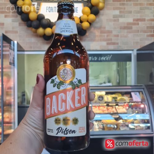 Cerveja Backer Pilsen 600ml