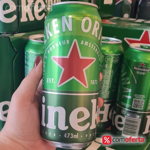 Cerveja Heineken 473ml - Latão