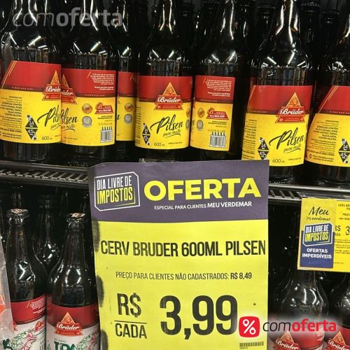 Cerveja Bruder Pilsen 600ml