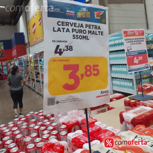 Cerveja Petra Origem Puro Malte 550ml - Mega Latão