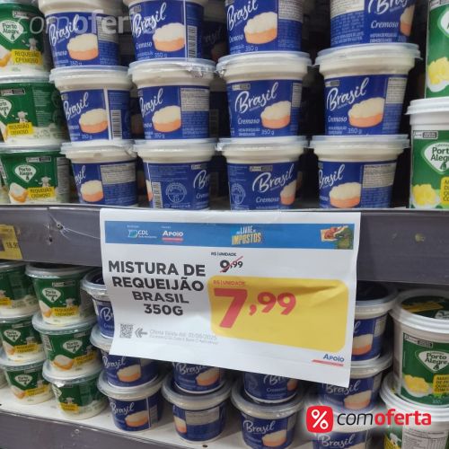 Mistura de Requeijão Brasil 350g