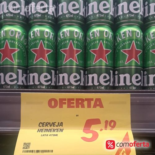 Cerveja Heineken 473ml - Latão