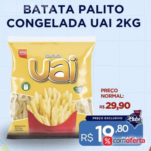 Batata Congelada Uai 2kg