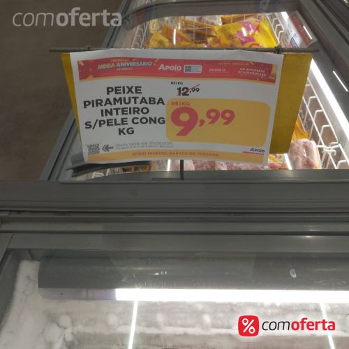 Peixe Piramutaba Inteira Sem Pele - Kg