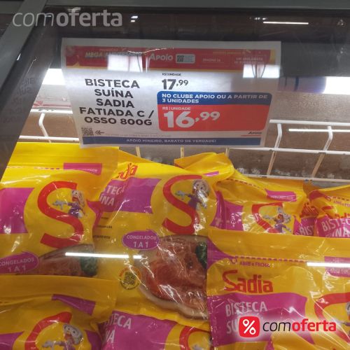 Bisteca Suína Sadia 800g