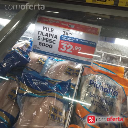 Filé De Tilápia 800g