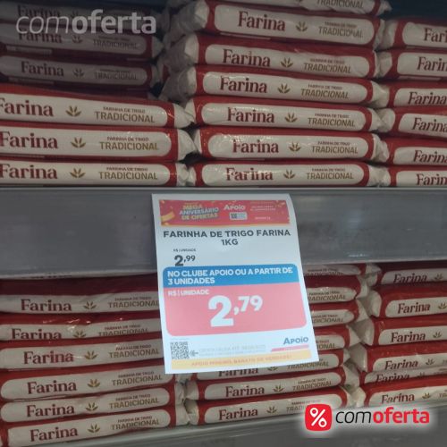 Farinha de Trigo Farina 1Kg