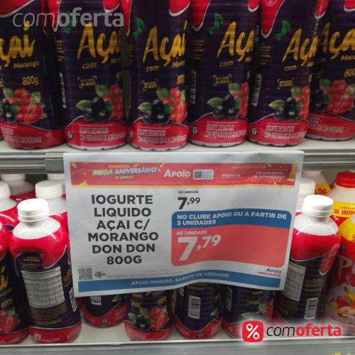 Iogurte Liquido DonDon 800g