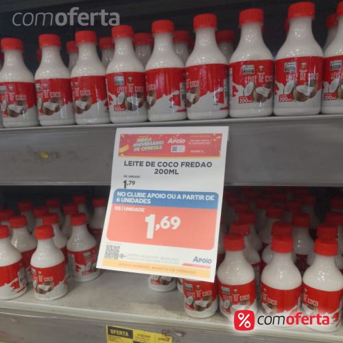 Leite De Coco Fredao 200ml