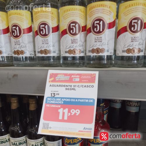 Cachaça Pirassununga 51 - 965ml