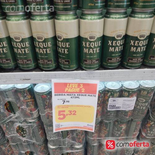 Xeque Mate - Mate e Rum - 473ml Latão