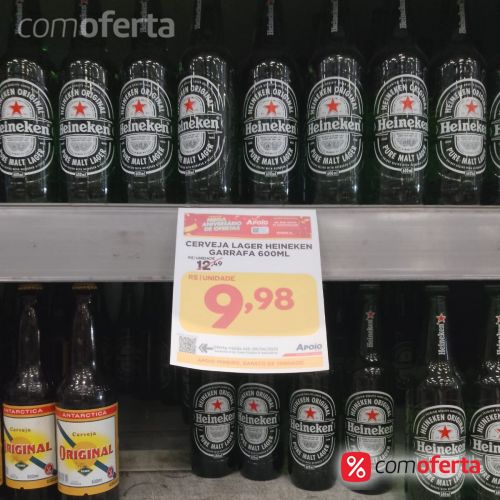 Cerveja Heineken 600ml Garrafa
