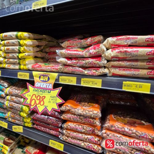 Amendoim Torrado e Moido Pachá 500G