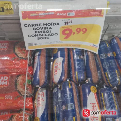 Carne Bovina Moída 500g