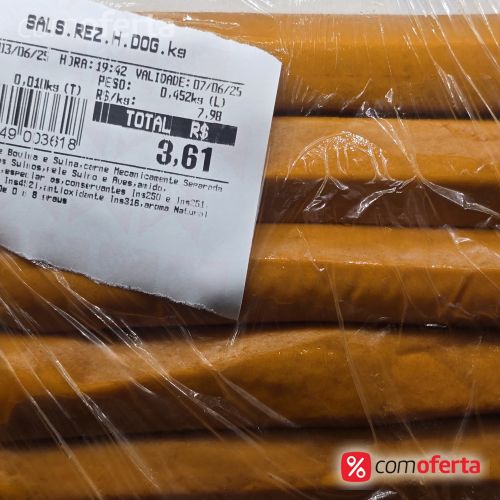 Salsicha Hot Dog Rezende - kg