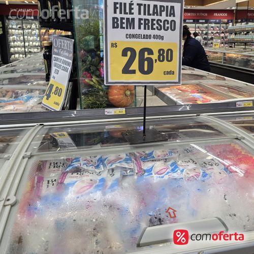 Filé de Tilápia Bem Fresco Cong 400g