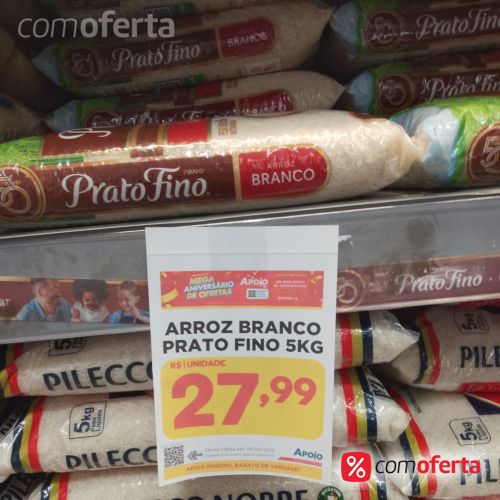 Arroz Branco Prato Fino Tipo 1 - 5kg