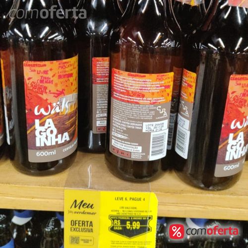Cerveja Wals Copo Lagoinha 600ml