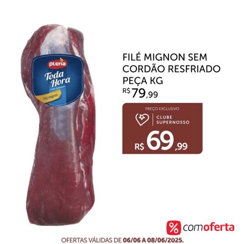 Filé Mignon Bovino Sem Cordão kg