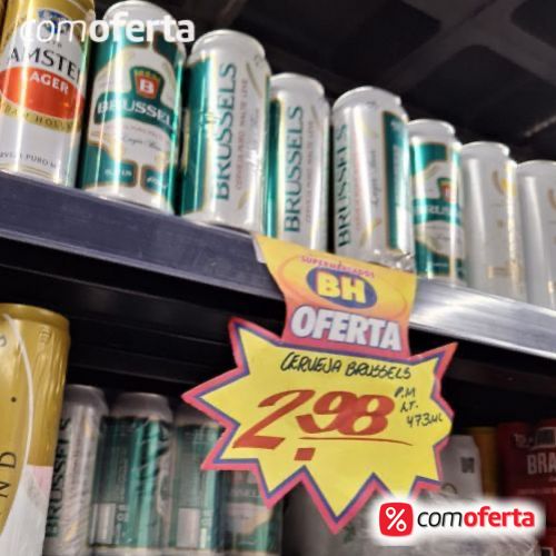 Cerveja Brussels Puro Malte - 473ml - Latão
