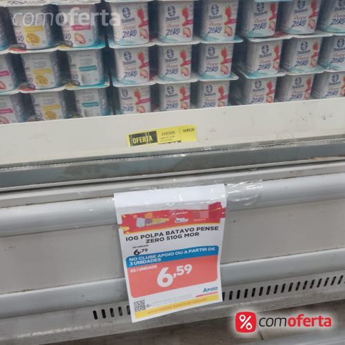 Iogurte Batavo Pense Zero 510g