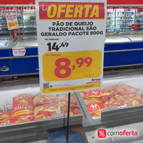 Pão de Queijo São Geraldo 800g