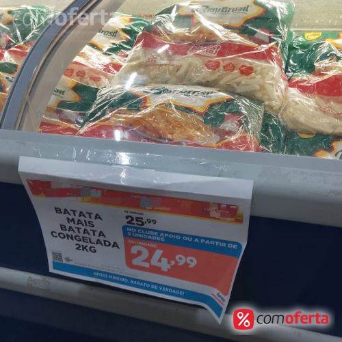 Batata Congelada Mais Batata 2 Kg