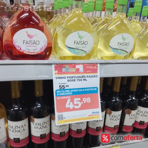 Vinho Português Faisão 750ml