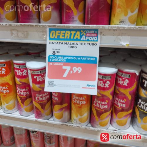 Batata Chips Tex 100g