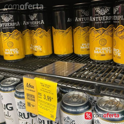 Cerveja Antuérpia Puro Malte 473ml Latão