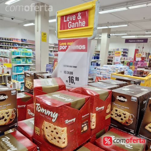 Panetone Tommy 400 Gramas