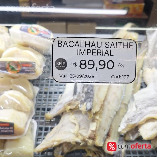 Bacalhau Saithe Peça ou Pedaço kg