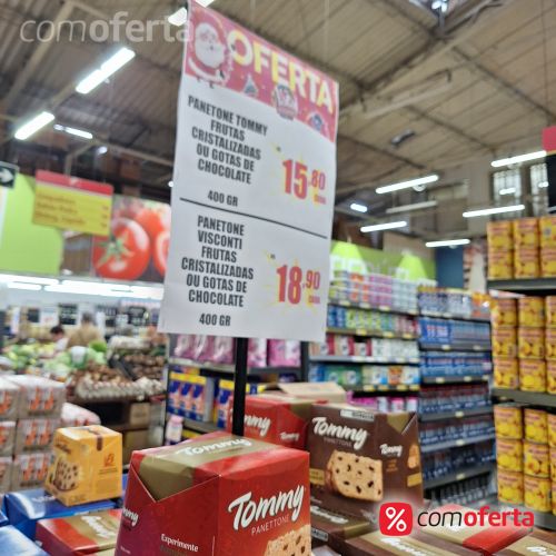 Panetone Tommy 400 Gramas