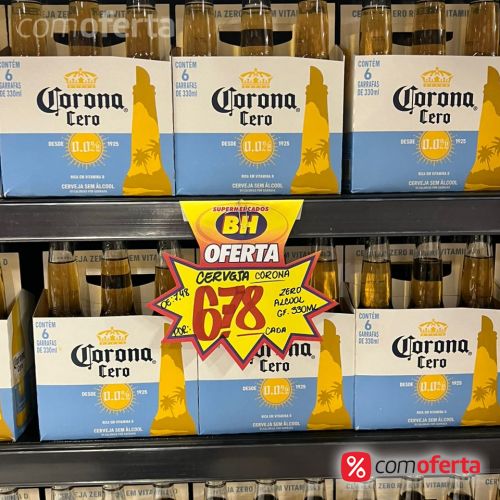 Cerveja Corona Cero - Zero Álcool 330ml Long Neck