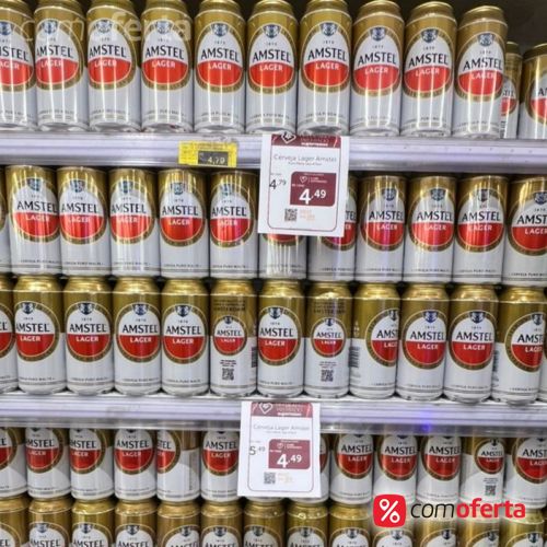 Cerveja Amstel Lager 473ml - Latão